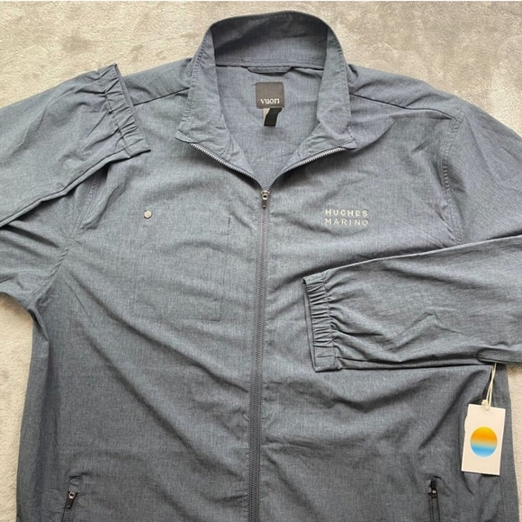 VUORI VENTURE TRACK JACKET FULL ZIP WARM-UP WINDBREAKER MEN'S XXL 2XL - Picture 6 of 7